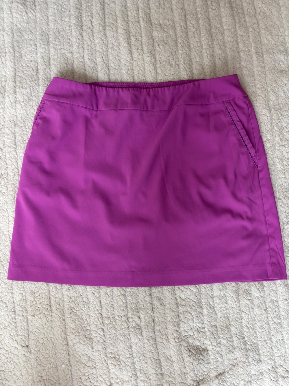Bright Magenta Women's Active Mini Skirt